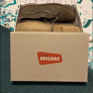 New in box Clark’s desert boots